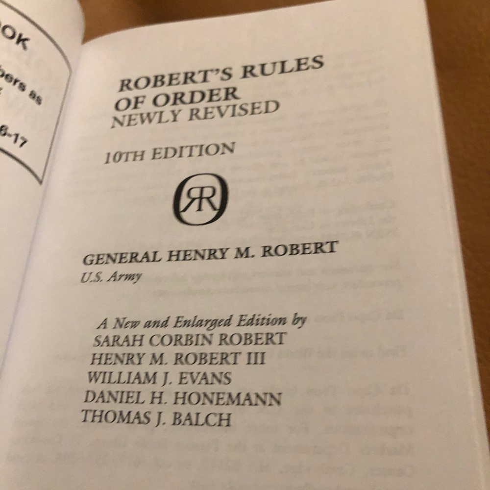 Robert’s Rules Of Order Newly Revised - image 3